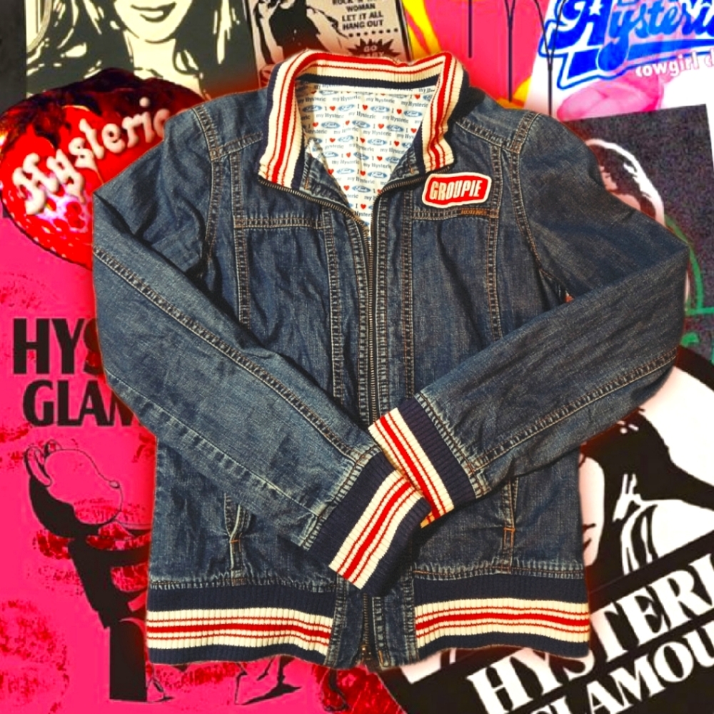 HYSTERIC GLAMOUR 'groupie' jacket